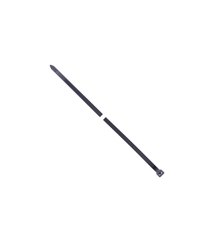 Coliere plastic 9mmx122cm negru 10buc