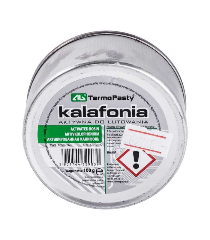 colofoniu 100gr curata suprafetele ce urmeaza a fi lipite ag termopasty 1