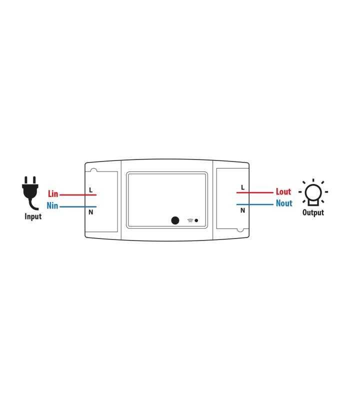 Comutator Ascuns Wi Fi Inteligent 90 250v 16a Amazon Alexa Google Home Compatibilitate Ifttt Delight