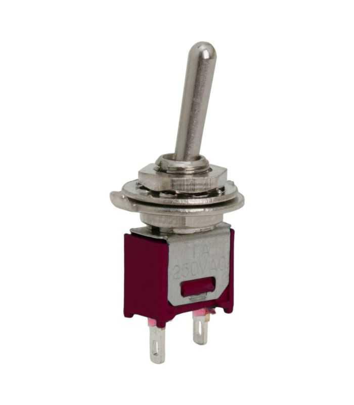 Comutator cu brat 1 circuit 1A-250V OFF-ON cu retinere