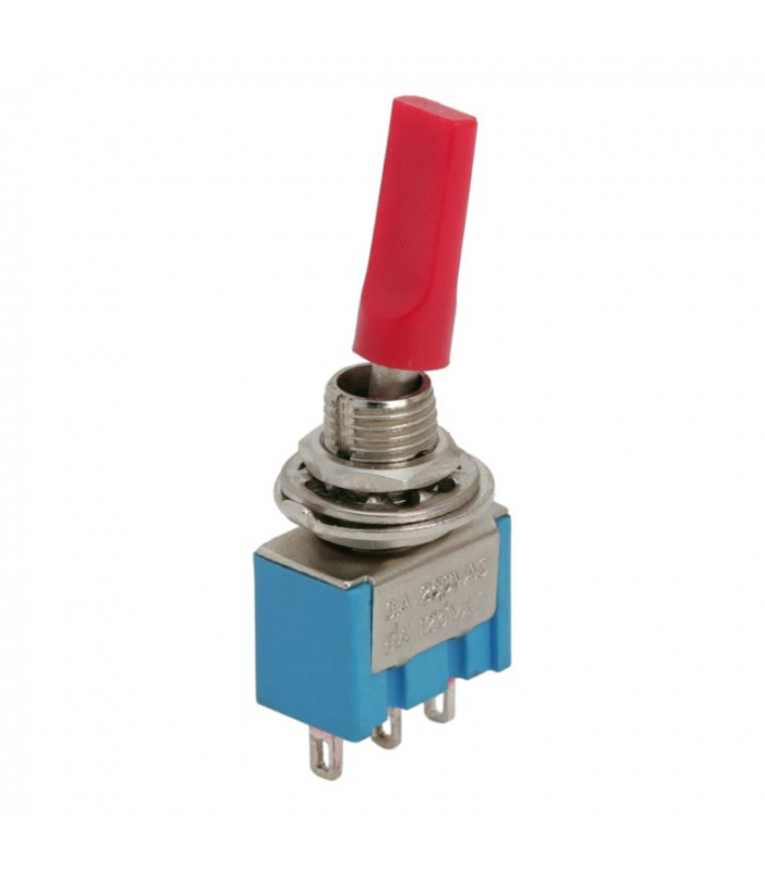 Comutator cu brat 1 circuit 3A 250V ON-ON cu retinere