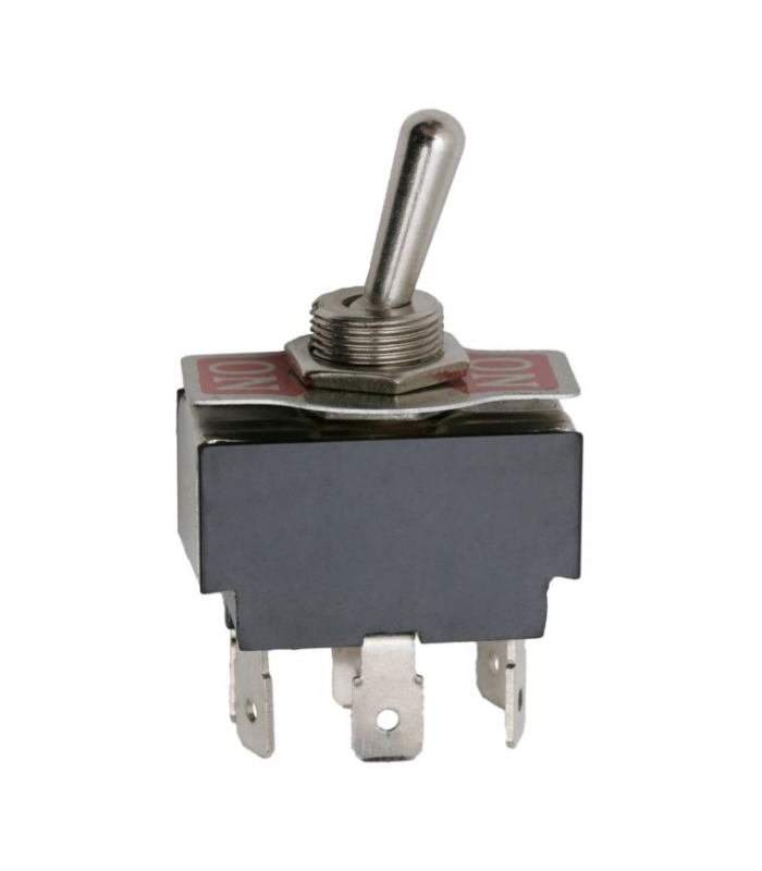 Comutator cu brat 2 circuit 10A 250V ON-ON cu retinere