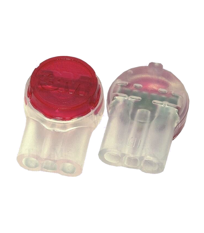 conector 3 fire 04 09mm cu gel scotchlok idc 19 26awg rosie 3m 2