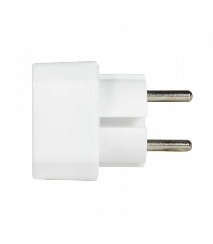 conector alimentare ac schuko splitter alb 2x soclu euro logilink lps218 2