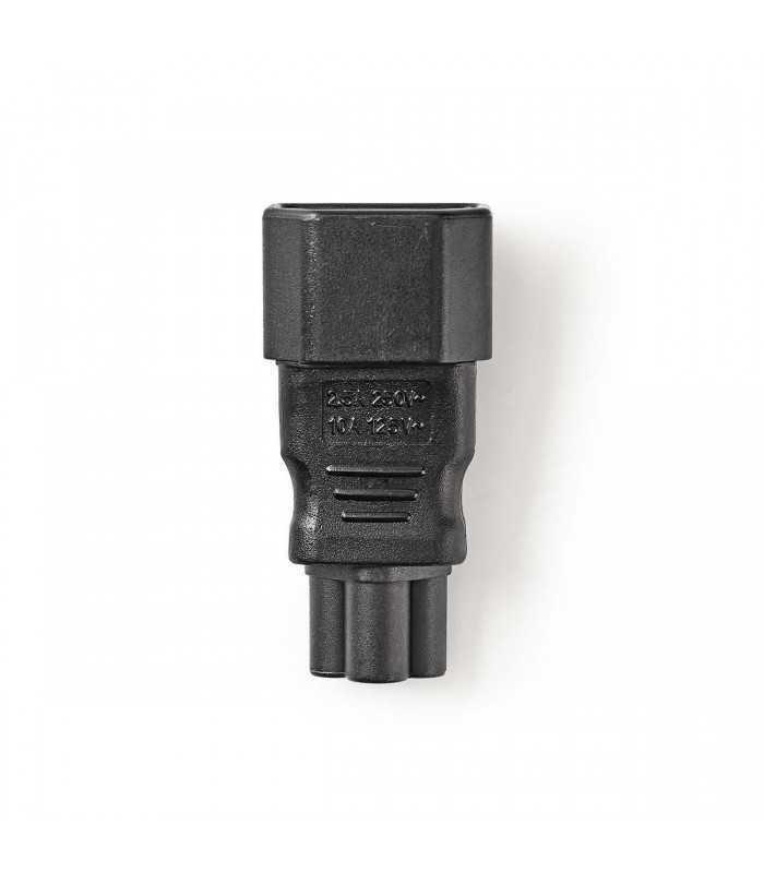 Conector alimentare IEC320-C14 tata - IEC320-C5 mama VALUELINE