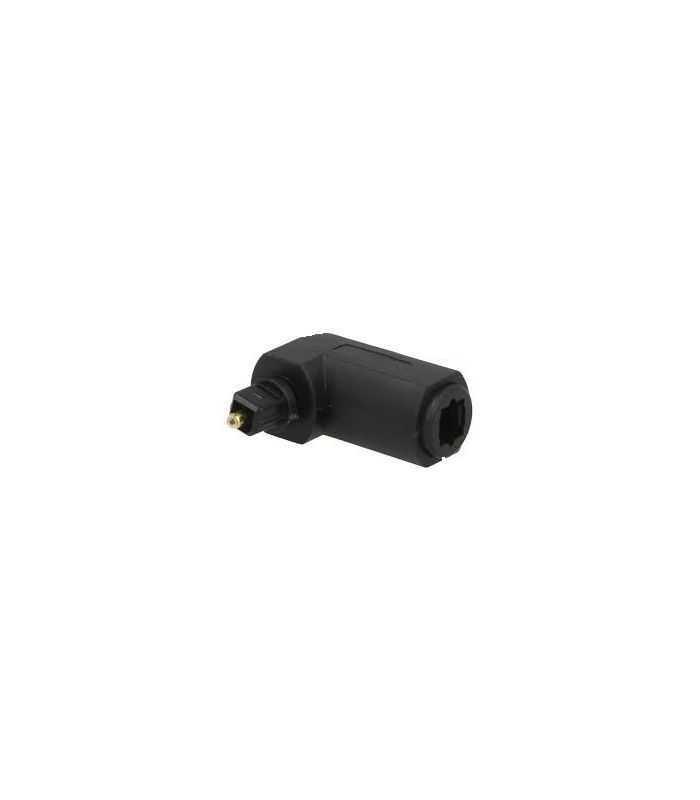 conector audio fibra optica adaptor mufa tata mama la 90 grade toslink logilink ca1017 2