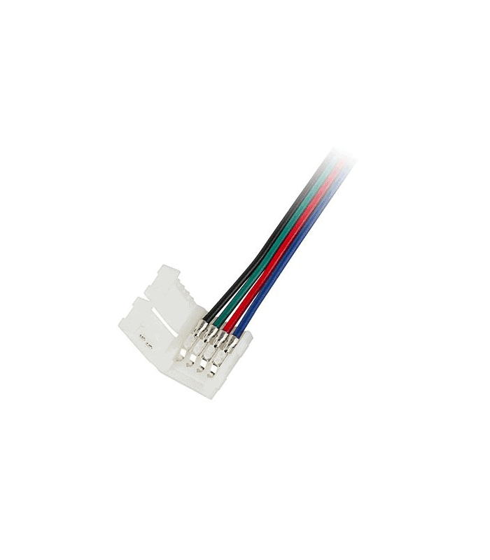 Conector banda LED 10mm 5050 RGB