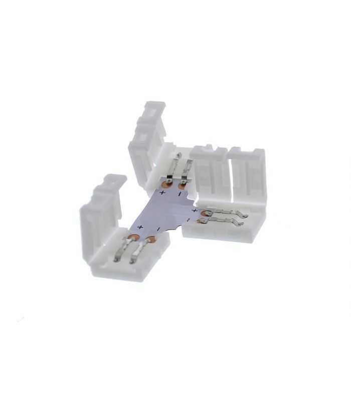 Conector Banda Led 8mm Pcb Forma T 1buc Well