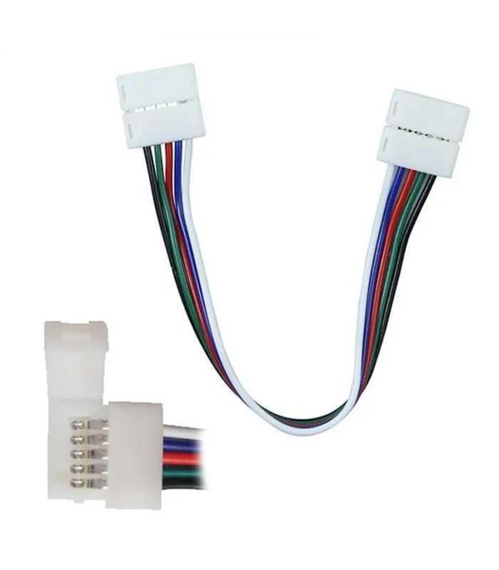 Conector banda LED flexibil 5050 RGB+ALB 5 fire V-TAC