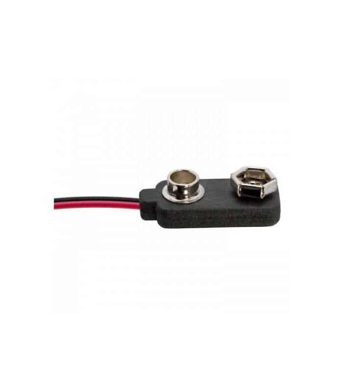 conector baterie 9v ranforsat pe fir 15cm 1