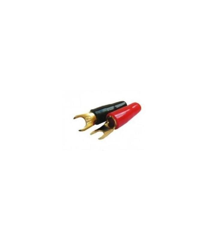conector cablu 05 8mm 1buc rosu negru 1