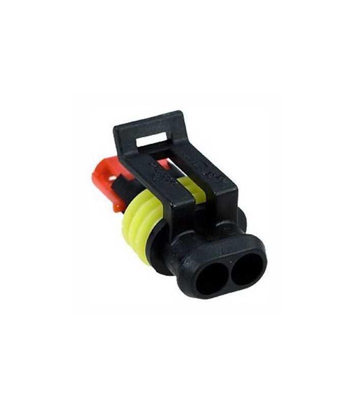 Conector cablu Superseal 1.5 mama mufa 2 pini IP67 TE Connectivity 282080-1