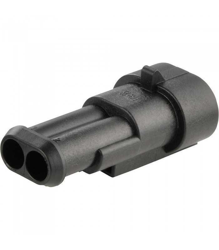 Conector cablu Superseal 1.5 tata mufa 2 pini IP67 TE Connectivity 282104-1