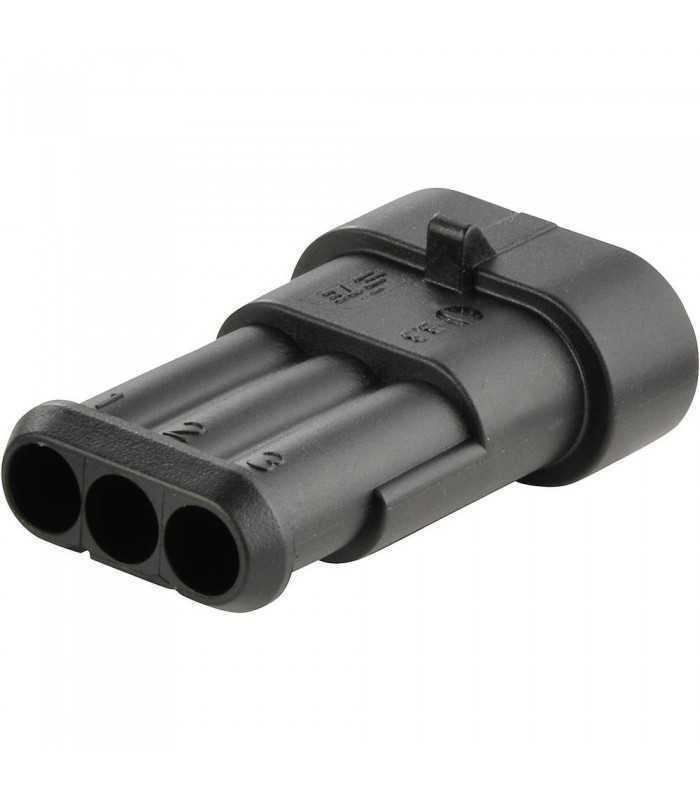 Conector cablu Superseal 1.5 tata mufa 3 pini IP67 TE Connectivity 282105-1