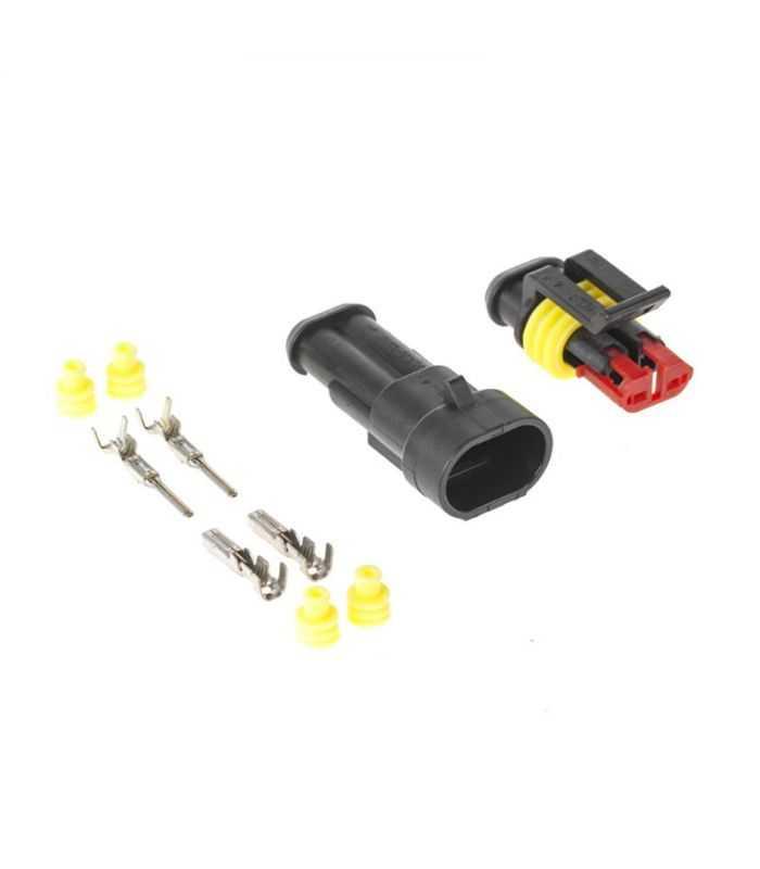 Conector ermetic SUPERSEAL 1.5mm 2x mama+tata IP67