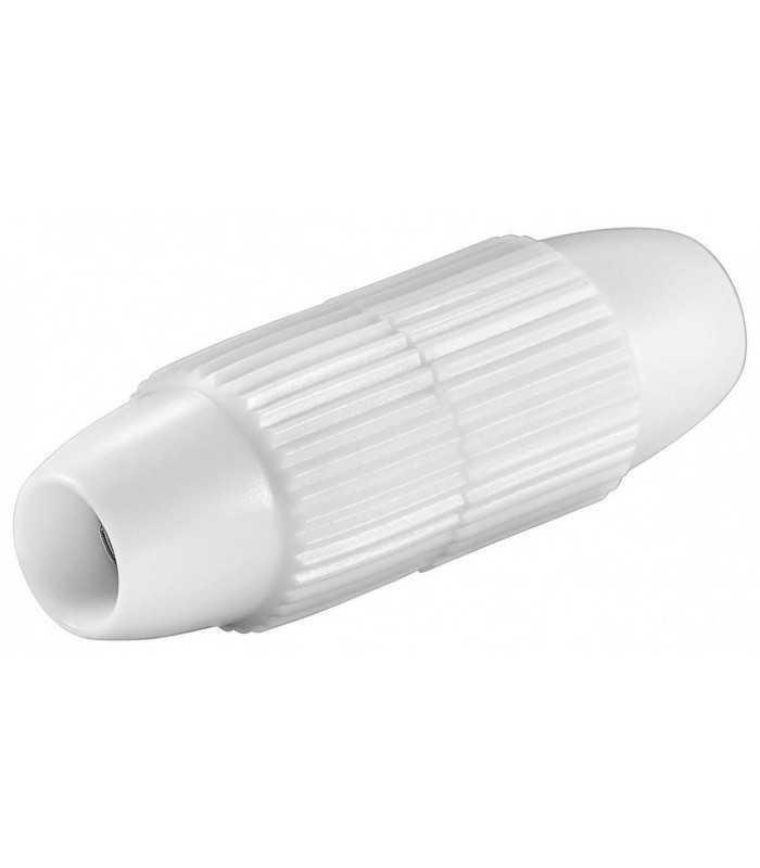Conector extensie cablu coaxial plastic Goobay