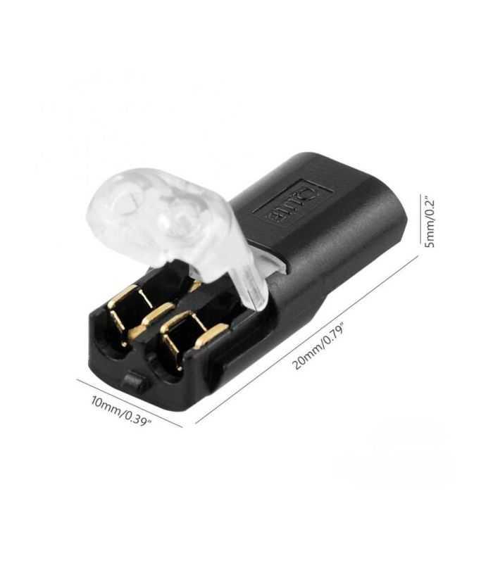 Conector In I Pentru Doua Fire Rapid Cu Blocare