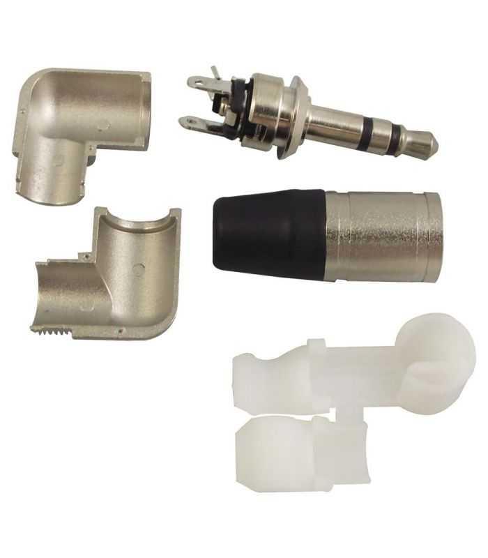 Conector Jack 35 Mm Stereo Tata In Unghi De 90 Grade Neutrik Ntp3rc