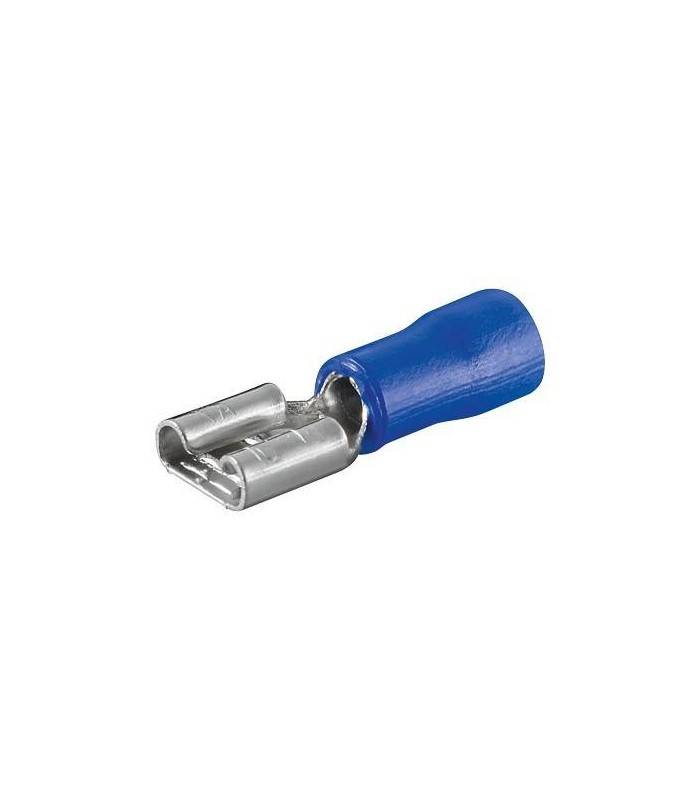 Conector mama albastru 6.4x0.8mm fixPoint