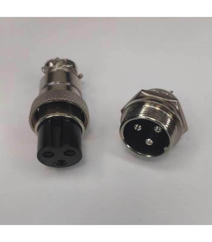 Conector Microfon Mare 3 Pini Set Mamatata 20 Mm