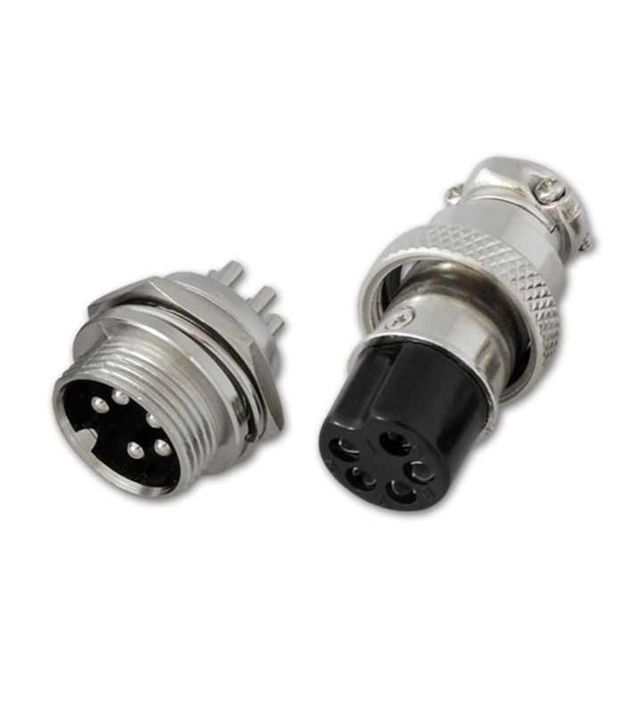 Conector MICROFON MARE 5 Pini set Mama+Tata 20 mm