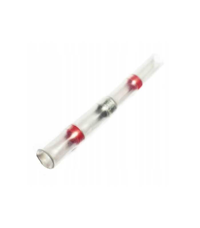 Conector Termocontractabil Cu Inel Cositor Rosu Pentru Conductori 05 1mm2 Sst S21