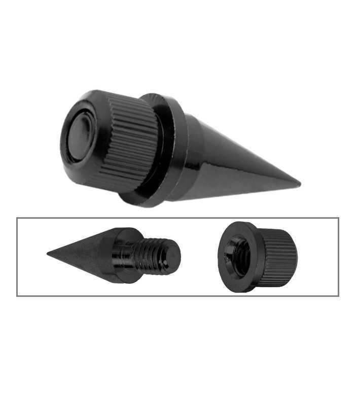Contacte ascutite pentru incinte acustice metal negru