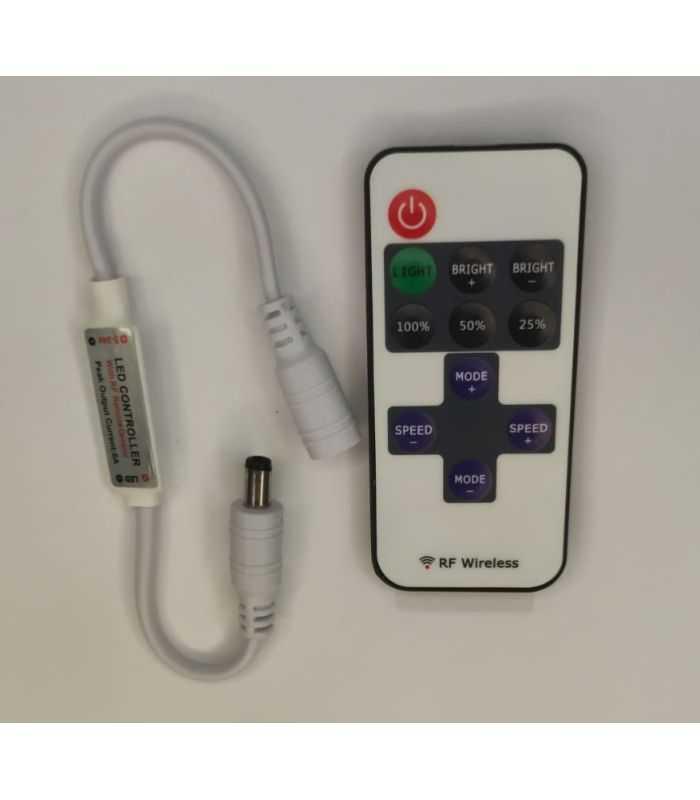 Controler Banda Led 12v Pe Fir 21x55 Mm 11 Taste Telecomanda Wireless