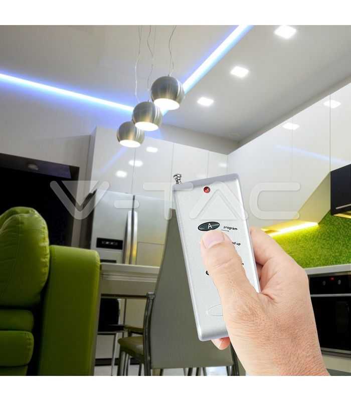 controller banda led 12v 24v 144w v tac 2