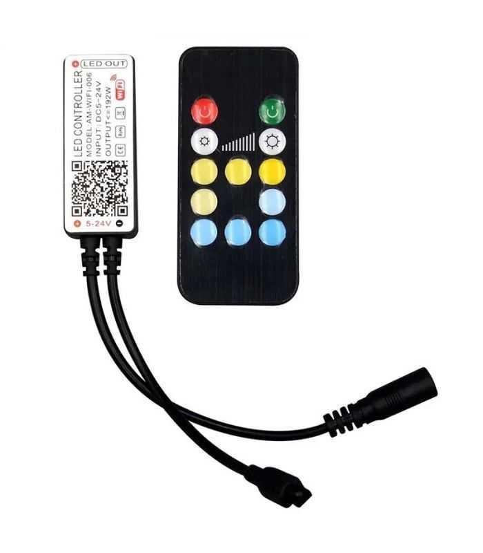 Controller banda LED 3IN1 WI-FI RGB 24 butoane V-TAC SKU-2902