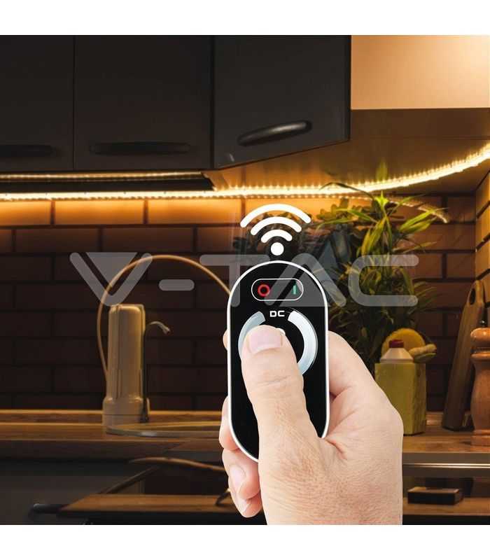 controller banda led dimabil cu touch 12v 216w 24v 432w v tac 4