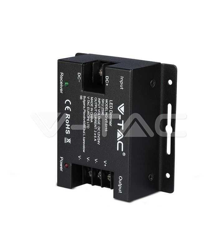 controller banda led dimabil cu touch 12v 216w 24v 432w v tac 7