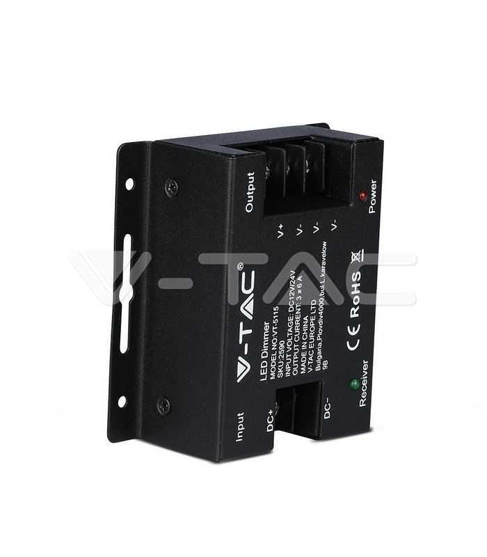 controller banda led dimabil cu touch 12v 216w 24v 432w v tac 8