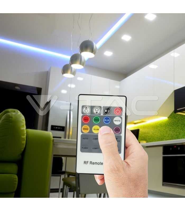 controller banda led rgb 12v 240w 24v 480w v tac 1