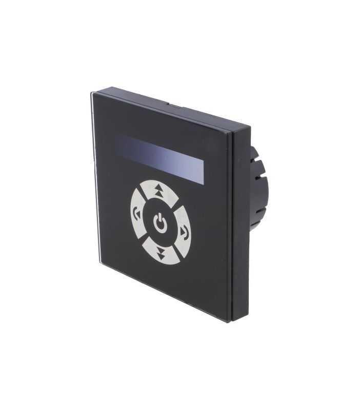 Controller LED Canale 1 8A 86x86x36mm negru 12-24VDC OPTOFLASH OF-TPTM06-E-SL