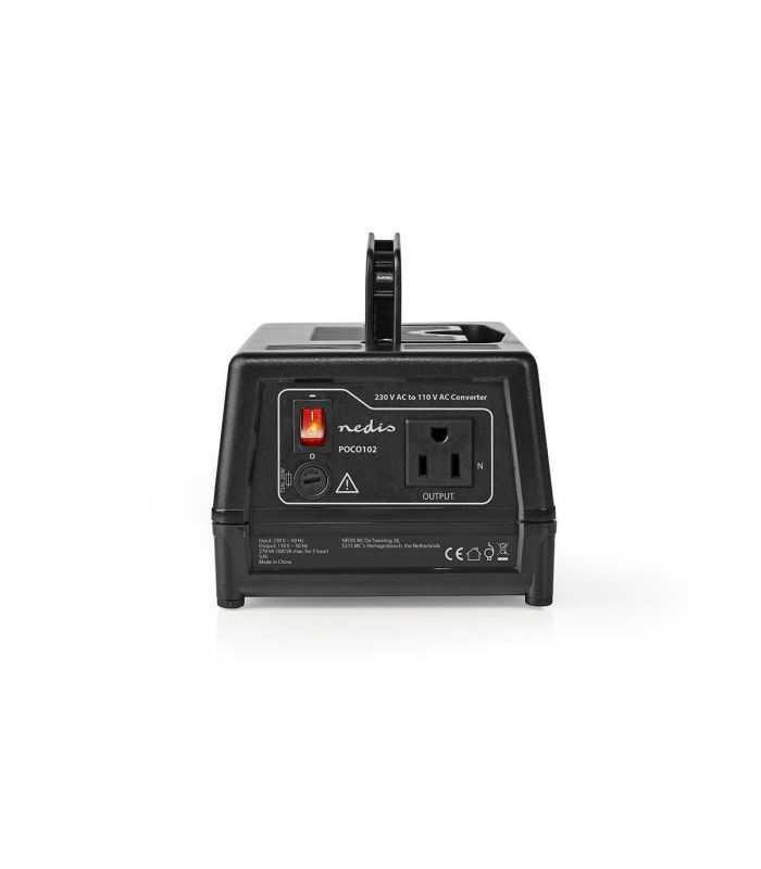 Convertor De Tensiune 230v 110v 300w Cu Iesire Usa Nedis
