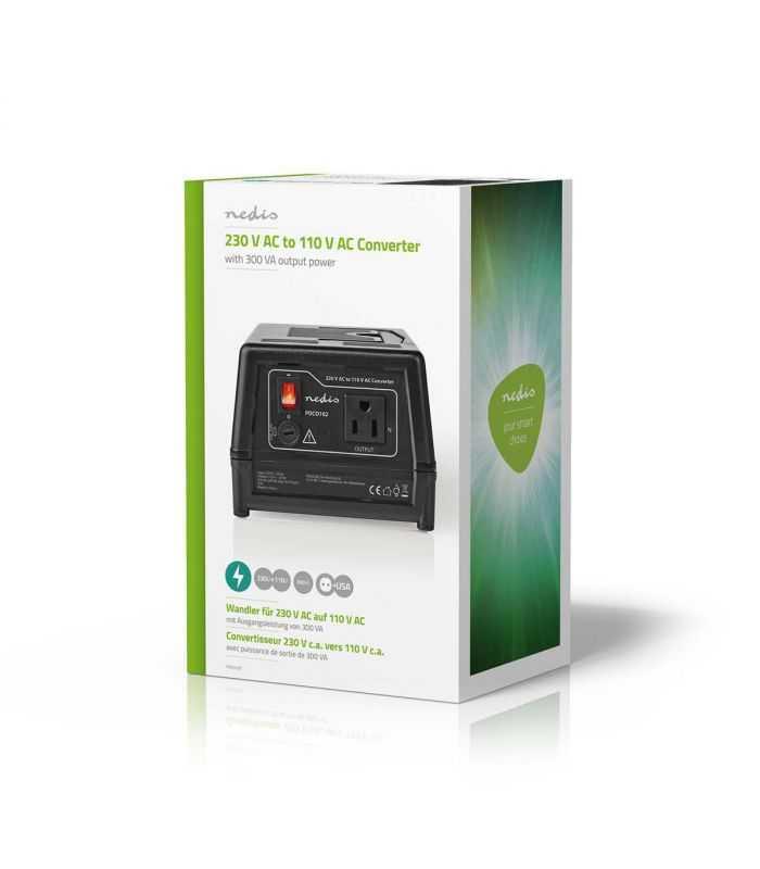 Convertor De Tensiune 230v 110v 300w Cu Iesire Usa Nedis
