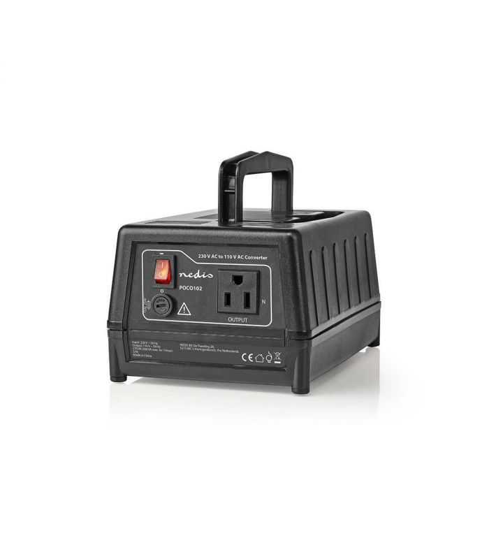 Convertor de tensiune 230V-110V 300W cu iesire USA Nedis