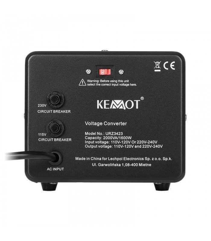 convertor tensiune 230v 110v 1600w 2000va kemot 1