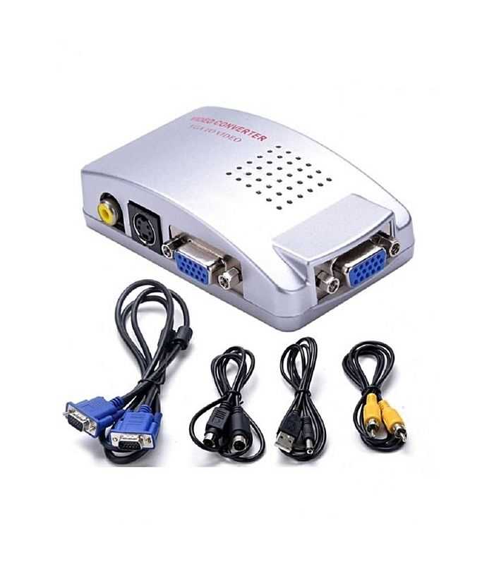 Convertor VGA la 3x RCA + S-VIDEO AVS-489-BX