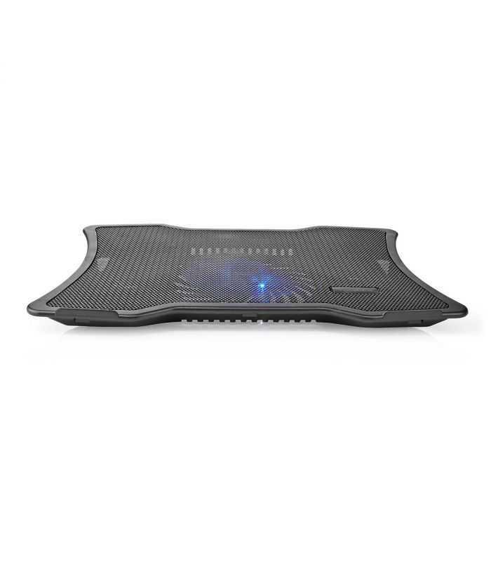 Cooler Laptop Nedis 1 Ventilator Max 17 Led 1x Usb Negru