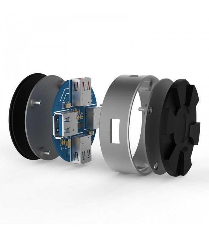 cooler laptop orico ans1 argintiu cu negru 4