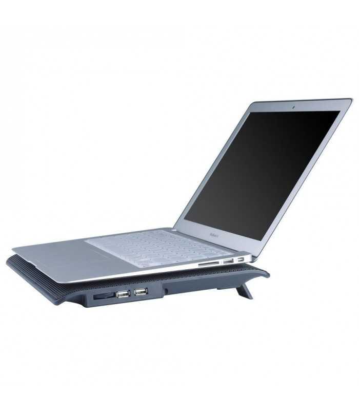 cooler pad laptop l112a smart fox joa 350x250x20mm 38cfm 21dba 022a 1