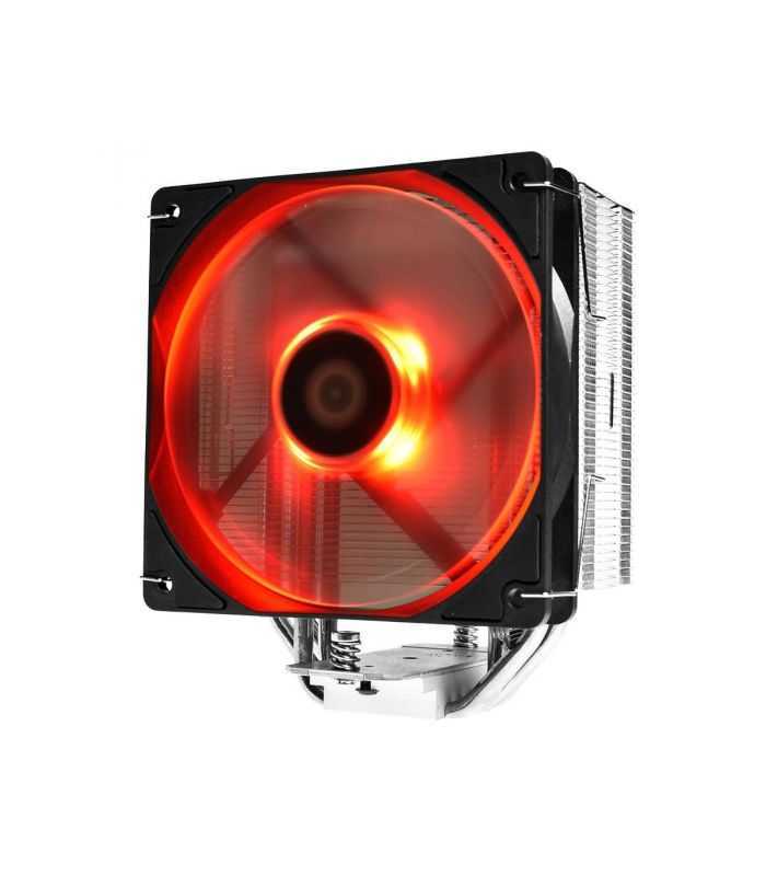 cooler procesor id cooling se 224 xt iluminare rosie 1