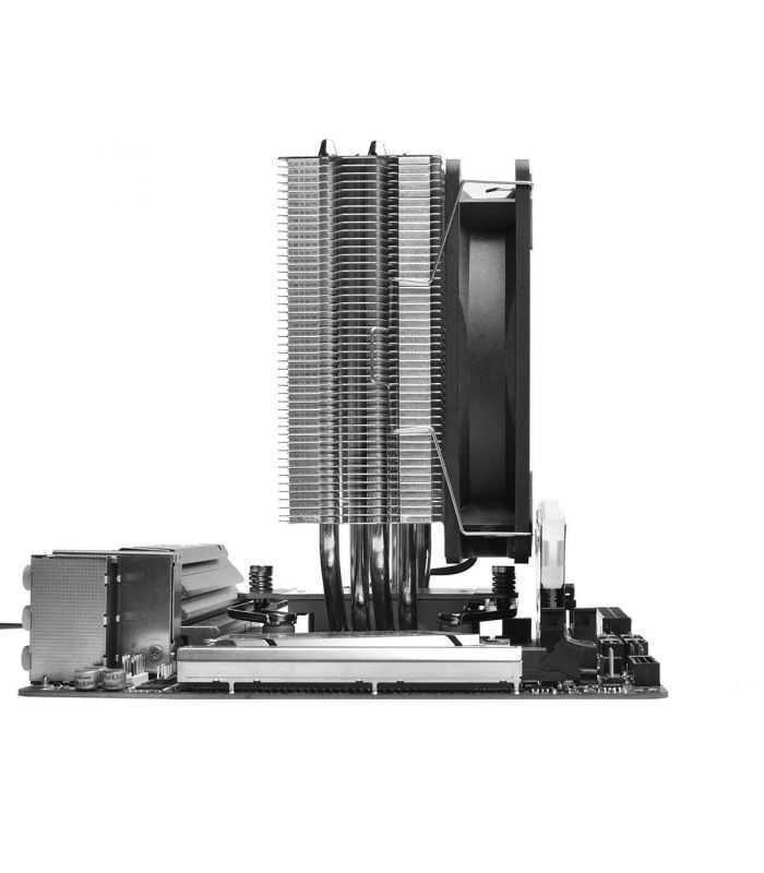 cooler procesor id cooling se 224 xt iluminare rosie 4