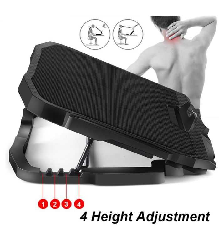 Cooling Pad Laptop 4 Ventilatoare 2x Usb Platinet