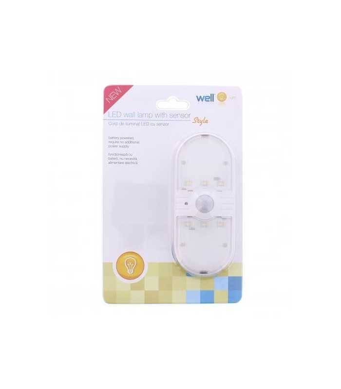 corp de iluminat led cu senzor lumina persoane 6x led style well 1
