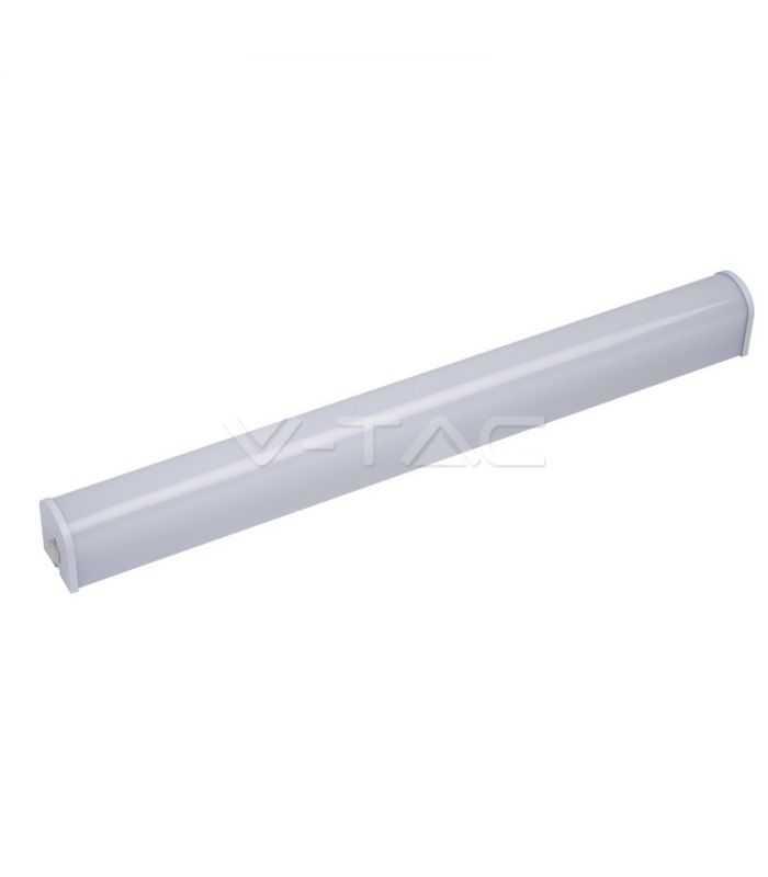 corp iluminat led 10w 6500k montaj oglinda ip44 alb crom v tac 1