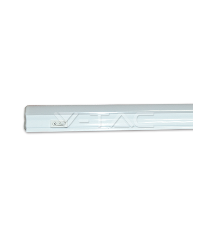 corp iluminat led t5 30cm cu intrerupator 4w 4000k alb neutru v tac 1