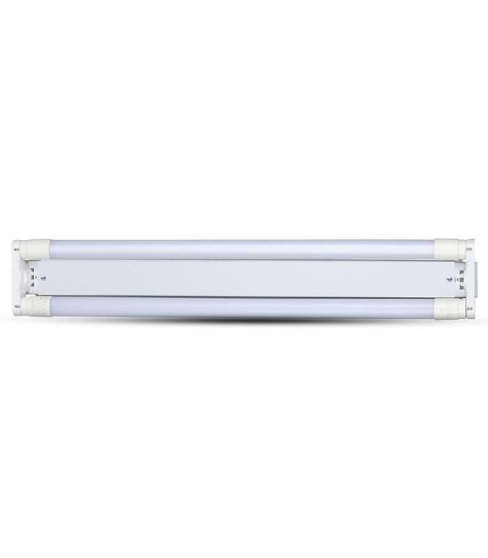 Corp Iluminat Pentru Tuburi T8 2x 120cm Ip20 V Tac Sku 6055